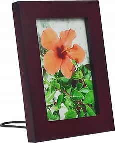 Gbm fa képkeret 13x18 cm-es képhez. Mahagóni