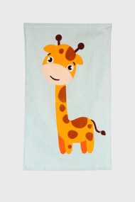 Animals babatörölköző világoskék 30x50 cm
