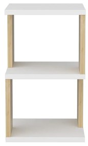 Éjjeliszekrény Caramello (fehér + tölgy)  . 1102037