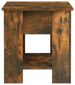 Füstös tölgy színű szerelt fa dohányzóasztal 101 x 49 x 52 cm