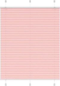 vidaXL pliszírozott redőny rózsaszín 105x150cm szövetszélesség 104,4cm