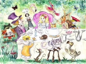 Osborne, Neale - Festmény reprodukció Alice's Adventures in Wonderland by Lewis Carroll, (40 x 30 cm)