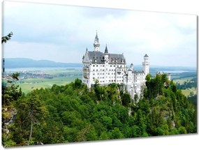 Vászonkép 90x60 Neuschwanstein kastély
