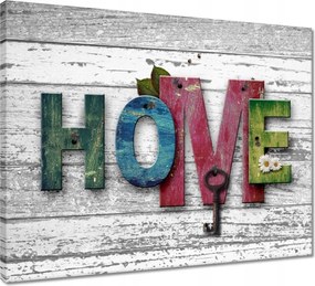 Vászonkép 50x40 Otthon A mi szeretett otthonunk