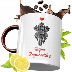 Bordó Bögre Óramesternek Születésnapra Ajándék fényképes nyomtatással