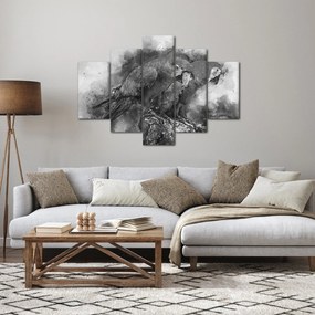 Kép - Akvarell papagájok (150x105 cm)