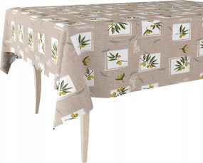 Cerata Vastag Abrosz Berata Bézs Ág Zöld Olíva 140x150