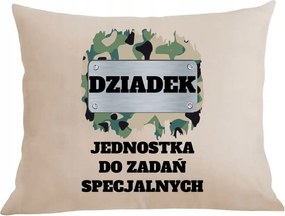 Párna párnahuzat Ajándék nagypapának különleges feladatokhoz