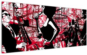 Kép - Jazz (120x50 cm)