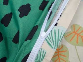 Mikroszálas párnahuzat JUNGLE FRIENDS 70x90 cm, színes