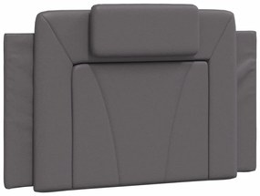 szürke ágykeret Viana LED-ekkel matrac nélkül 90 x 200 cm