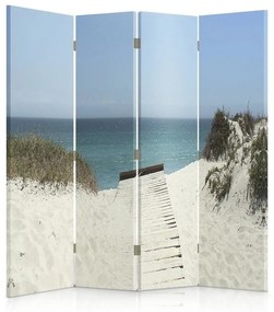 Gario Paraván Átjáró a strandra Méret: 145 x 170 cm, Kivitelezés: Klasszikus paraván