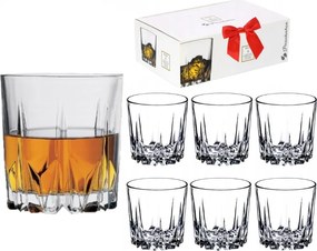 Vastag Whiskey Poharak Szett 6 db pohár 300ml