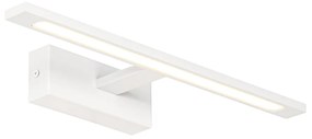 Fali lámpa fehér 41,5 cm LED-del IP44 - Jerre