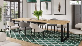 MAZZONI EXPORT IRIS Világosszürke Taupe (Basel 34 szövet) - MODERN LOFT KÁRPITOZOTT SZÉK NAPPALIBA/ÉTKEZŐBE