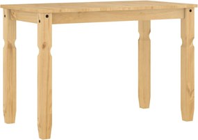 vidaXL Corona tömör fenyőfa ebédlőasztal 112 x 60 x 75 cm