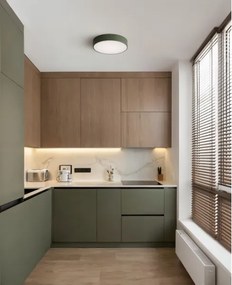 Brilagi - Mennyezeti lámpa CLARE 3xE27/24W/230V átmérő 40 cm khaki