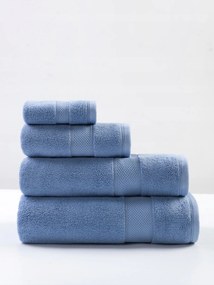 Leo pamut törölköző 50x90 kék
