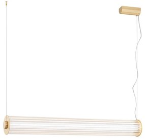 Argon 8627 - LED Csillár zsinóron HAMPTON LED/60W/230V 3000K 80 cm réz