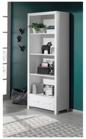 Erik fehér gyerek könyvespolc - Vipack