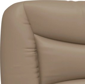 cappuccino színű műbőr fejtámla párna Hvar 80 cm