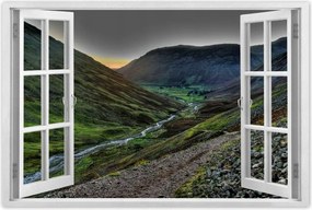 Poszterek 90x60 Napfelkelte a hegyekben