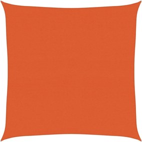 vidaXL bézs négyszögű HDPE napvitorla 160 g/m² 6 x 6 m