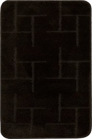 Fürdőszobaszőnyeg Barna Gumírozott Kád Előtti Zuhany Teramo 50x80 cm