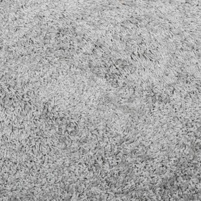 PAMPLONA szürke magas szálú bolyhos modern szőnyeg 200 x 280 cm