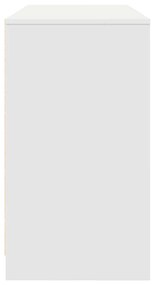 fehér forgácslap íróasztal 120x42x76 cm