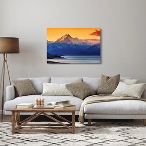Kép - Pukaki-tó (90x60 cm)