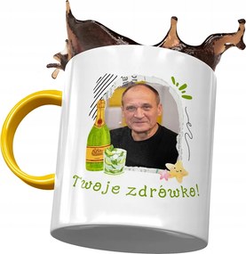 Sárga Pawel Kukiz Kukiz 15 Bögre Ajándék Nyomtatott Fotóval