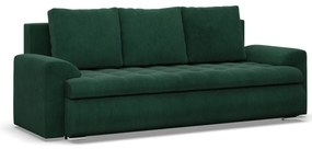 Tokio kanapéágy, kordbársony, zöld