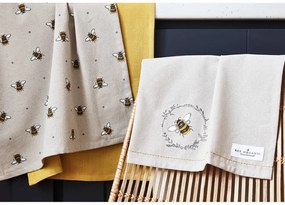 Bumble Bees 3 db-os bézs-sárga pamut konyharuha szett - Cooksmart ®