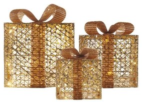 LED Karácsonyi dekoráció 72xLED/1,35W/230V arany