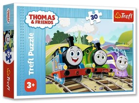 Gyerek puzzle - Thomas and friends III. - 30 db