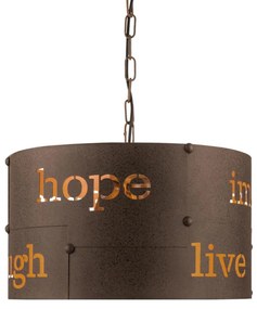 Eglo 49743 - Csillár láncon COLDINGHAM 3xE27/60W