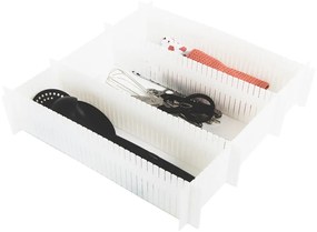 Drawer Dividers 6 db fehér fiókelosztó - Compactor