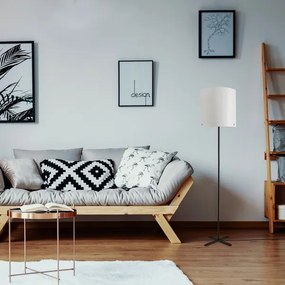 Rabalux 74011 - Állólámpa IZANDER 1xE27/40W/230V fehér/fekete