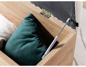 Világosszürke-natúr színű pad Kumo – Bobochic Paris