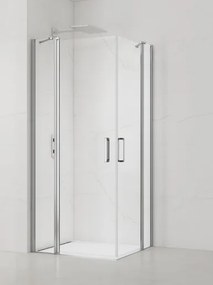 Zuhanysarok téglalap 90x80 cm SAT Fusion SATFUDP9080