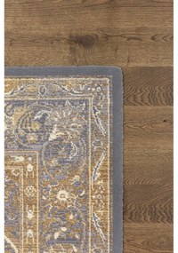 Szürke-bézs gyapjú szőnyeg 200x300 cm Zana – Agnella