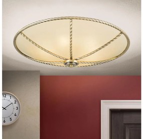 Orion DL 7-567/56 - Mennyezeti lámpa MAURO 5xE27/60W/230V átm. 56 cm bronz