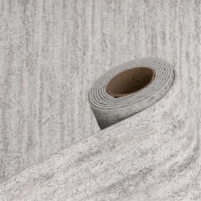 3D Tapéta Öntapadós Szerkezet 2,8 M Szürke Habszivacs Beton Dekoratív