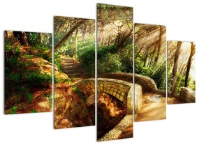 Kép - erdei, ösvények (150x105cm)