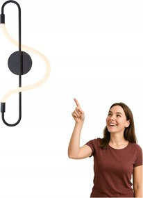 Led fali lámpa 10W Balbo 20006WB-BK Zuma Line