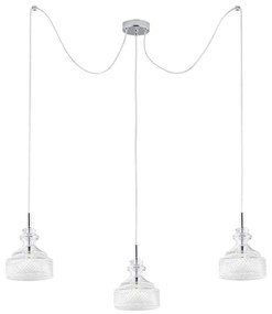 Argon 1354 - LED Csillár zsinóron TULUZA 3xLED/5W/230V