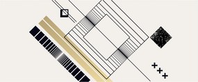 Kép - Geometriai formák N⁰6 (120x50 cm)
