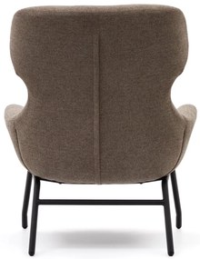 Barna fotel Belina – Kave Home
