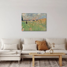Kép - Georges Seurat, A Summer Landscape, reprodukciók (70x50 cm)